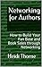 Networking for Authors: How...