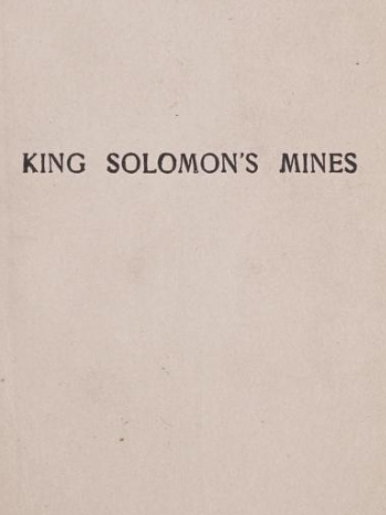 King Solomon's Mines
