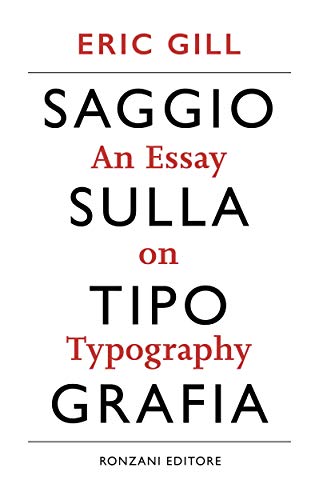 Saggio sulla tipografia - An essay on Typography