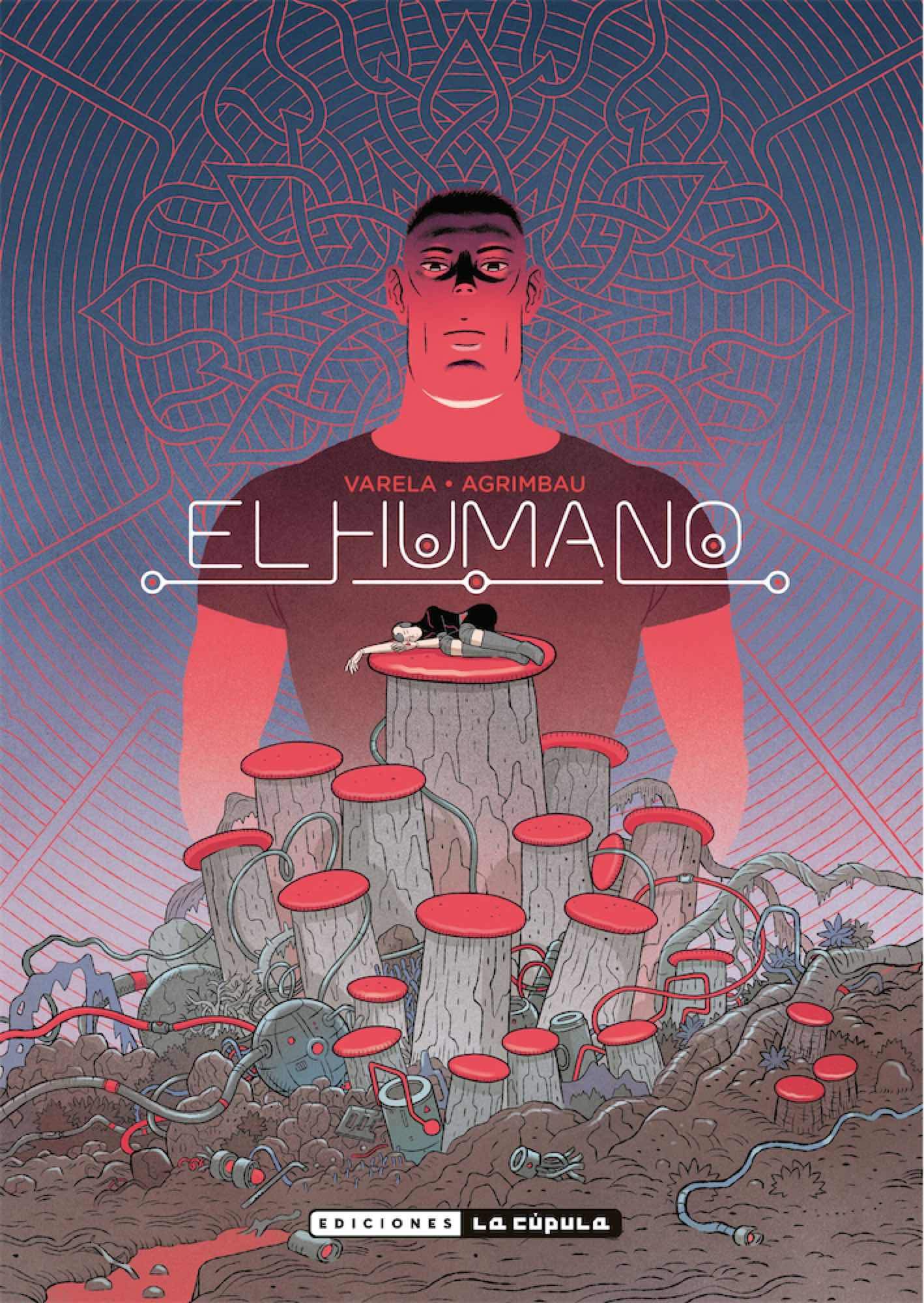 Portada de El humano, de Diego Agrimbau