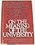 On the Meaning of the University