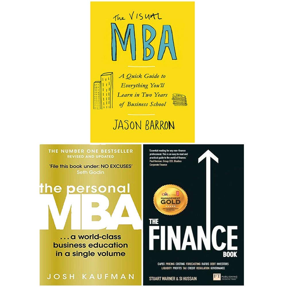 The Visual MBA / The Personal MBA / The Finance Book (Paperback)