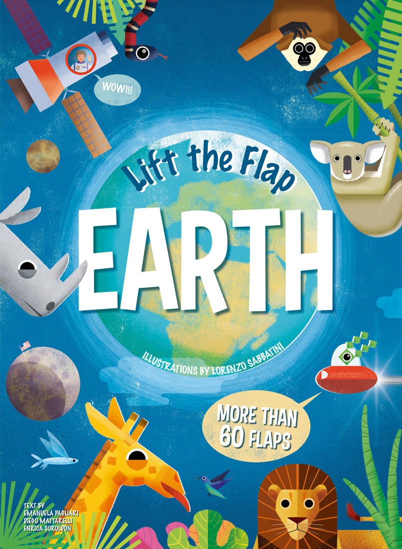 Lift-the-Flap Earth (Hardcover)