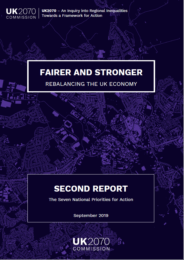 Fairer and Stronger: Rebalancing the UK Economy: Second Report