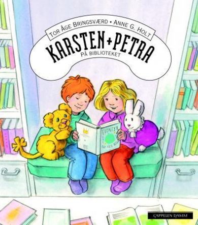 Karsten og Petra på biblioteket (Hardcover)