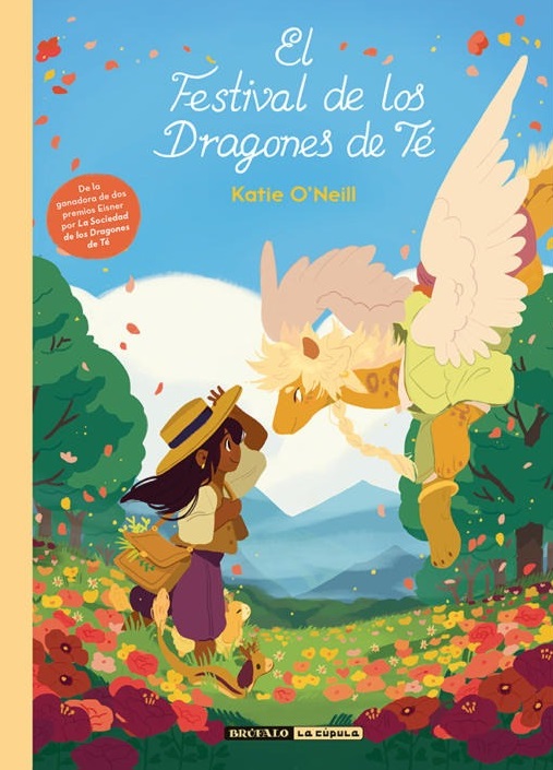 Portada de El festival de los dragones de té, de K. O'Neill