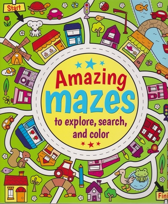 Amazing Mazes to Explore, Search and Color