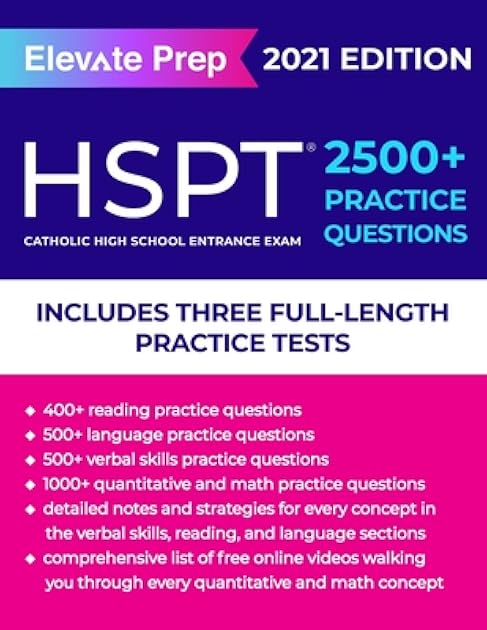 HSPT: 2500+ Practice Questions