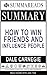 Summary of How to Win Frien...
