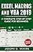 Excel Macros and VBA 2019: A Complete Step-By-Step Guide for Beginners