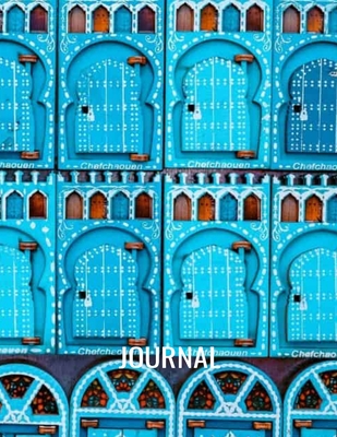 journal: Blue City Door Chefchaouen