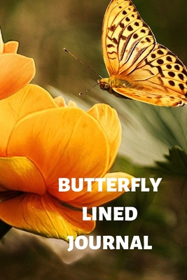 Butterfly Lined Journal: Cool Colourful Lined Journal, 120 Pages, 6 x 9, Blank Butterfly Journal To Write In