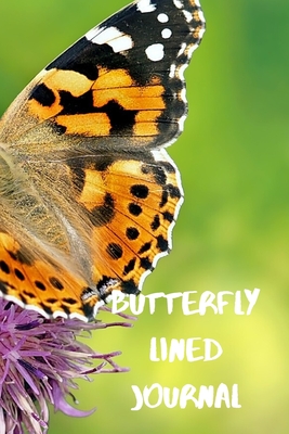 Butterfly Lined Journal: Cool Colourful Lined Journal, 120 Pages, 6 x 9, Blank Butterfly Journal To Write In