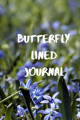 Butterfly Lined Journal: Cool Colourful Lined Journal, 120 Pages, 6 x 9, Blank Butterfly Journal To Write In