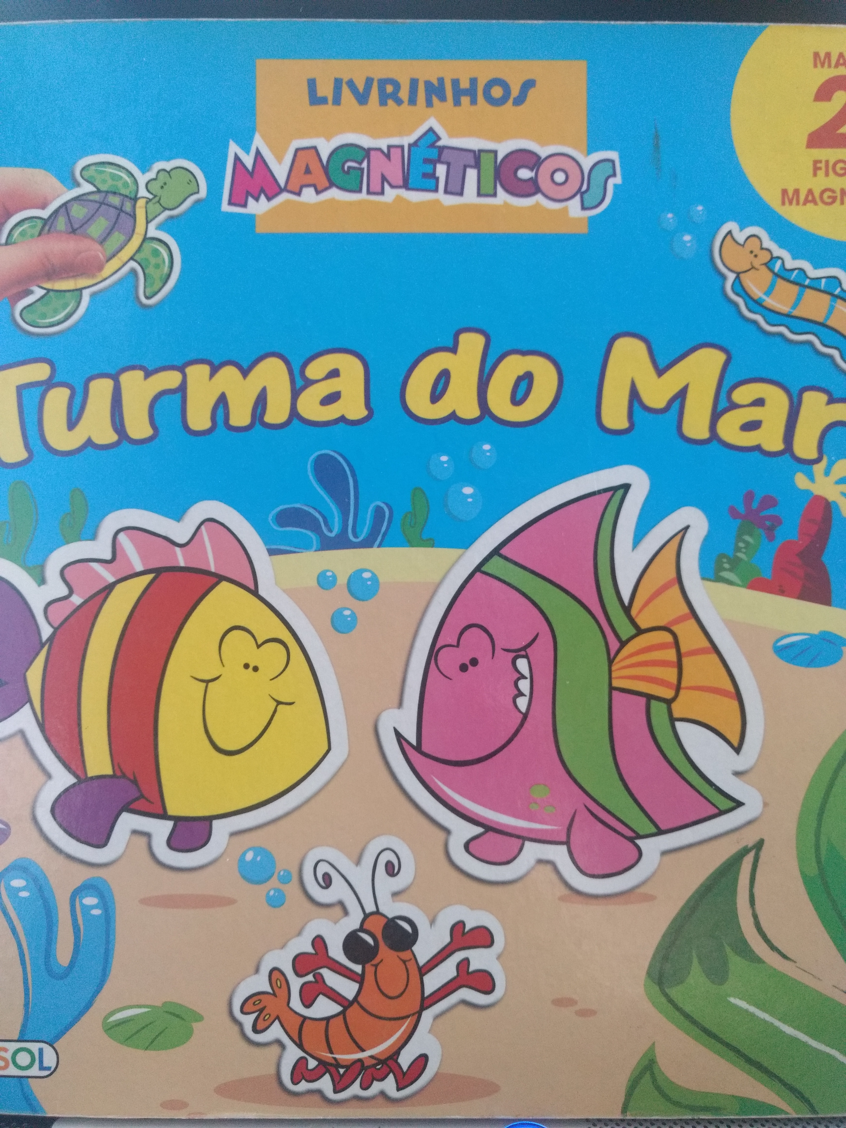 Turma do Mar - livrinhos magnéticos (Hardcover)