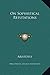 On Sophistical Refutations