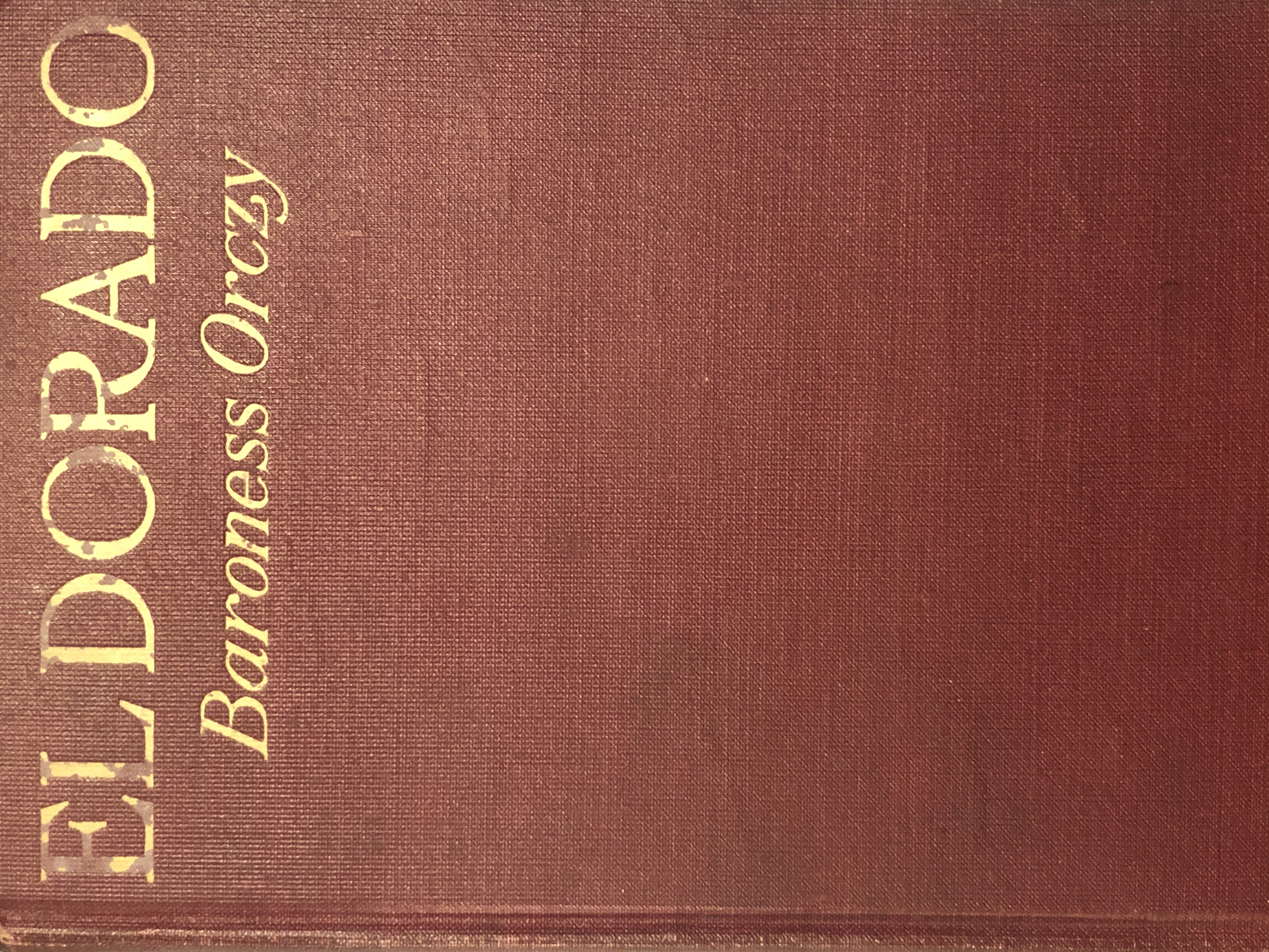 El Dorado: Further Adventures of the Scarlet Pimpernel