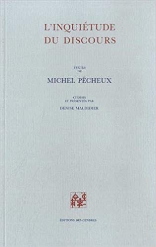 L'inquiétude du discours