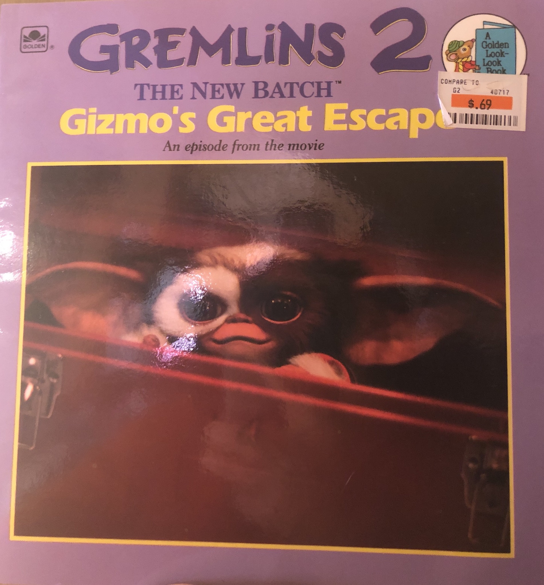 Gremlins 2: The New Batch: Gizmo's Great Escape (A Golden Look-Look Book)
