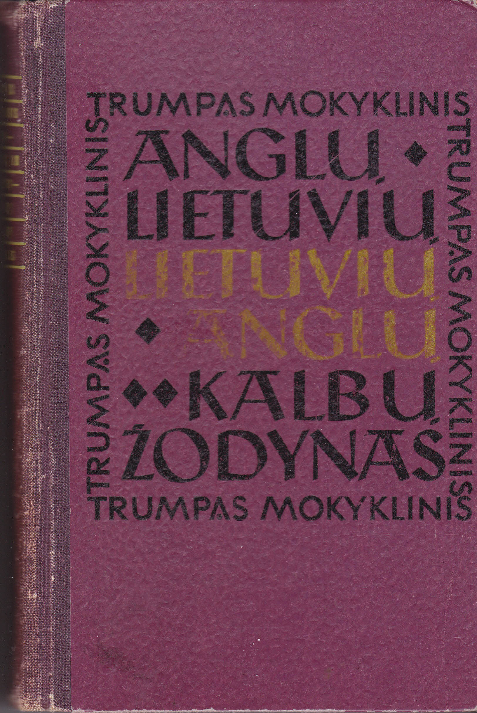 Trumpas mokyklinis anglų - lietuvių ir lietuvių - anglų kalbų žodynas