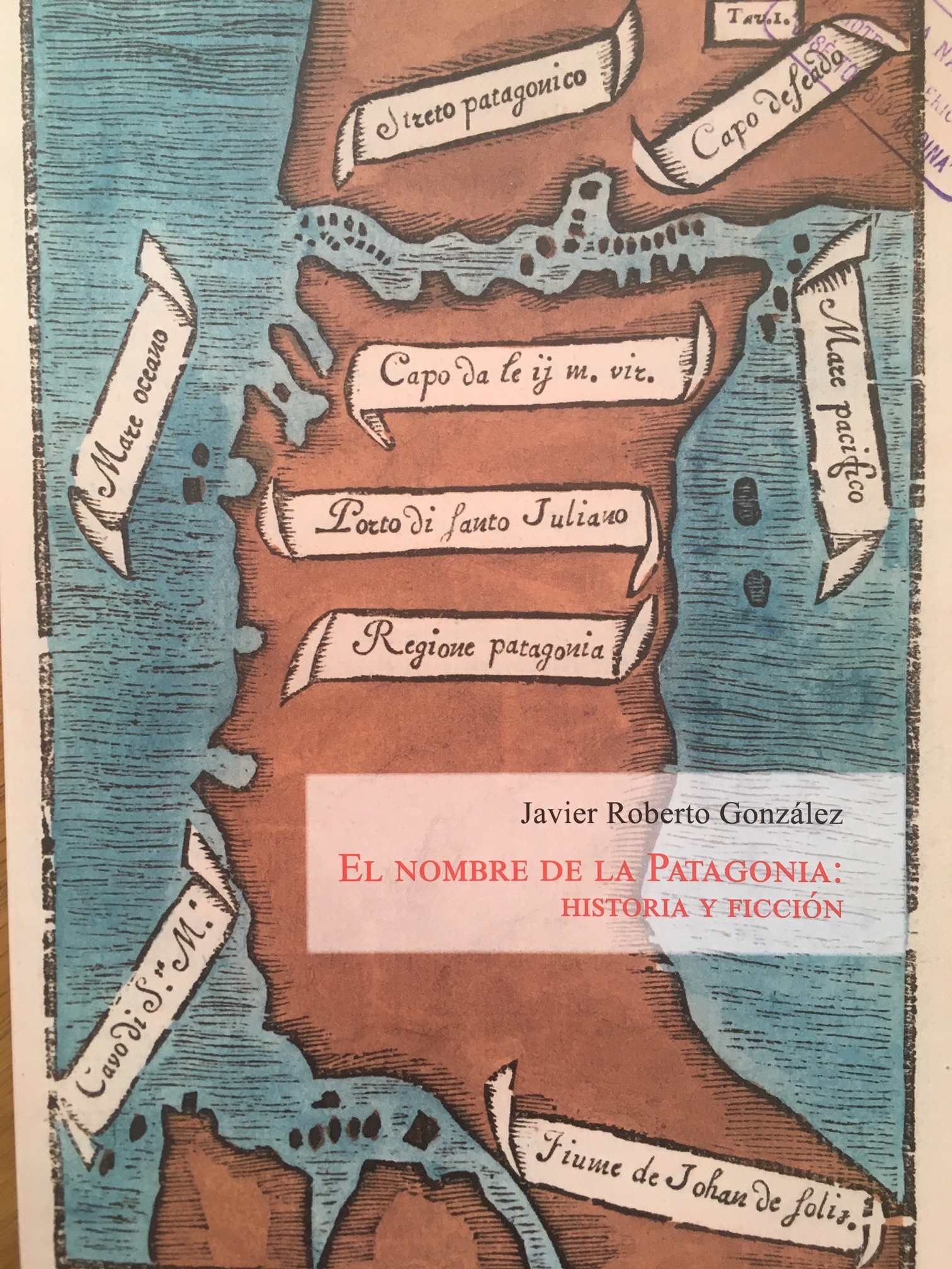 El nombre de la Patagonia: Historia y Ficción (Paperback)
