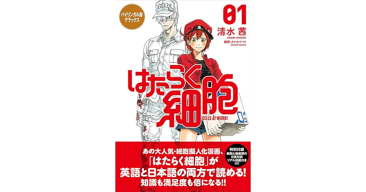 バイリンガル版デラックス はたらく細胞 １ ｃｅｌｌｓ ａｔ ｗｏｒｋ By 清水茜