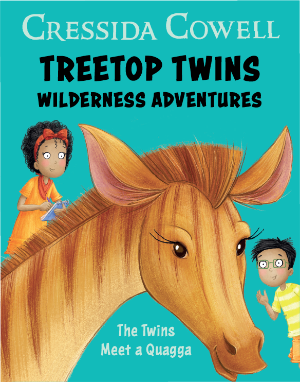 The Twins Meet a Quagga (Treetop Twins Wilderness Adventures, #2)