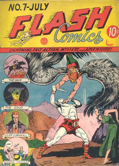 Flash Comics  #7 (Unknown Binding)