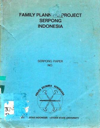The Economic Structure of the Sub-District of Serpong