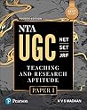 UGC NET TEACHING AND RESEARCH APTITUDE PAPER 1 4TH EDITION.