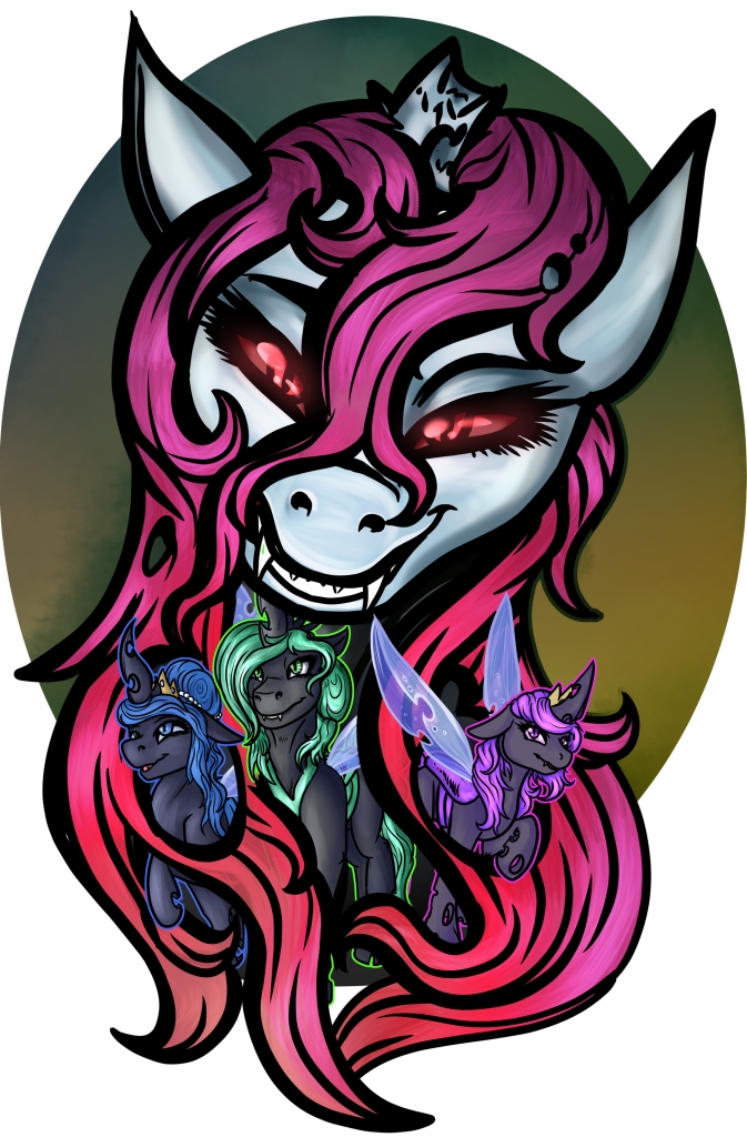 Equestria’s Changeling Princesses and the Kinsbane