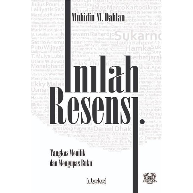 Inilah Resensi By Muhidin M Dahlan