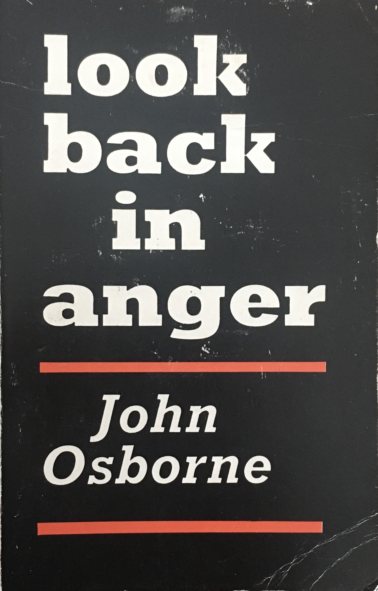 Look back in Anger