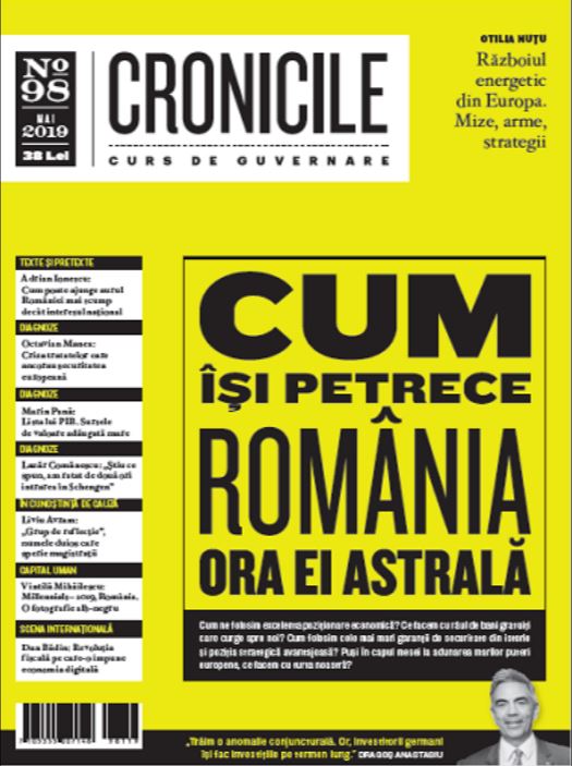 Cronicile #98 — Mai 2019: Cum își petrece România ora ei astrală