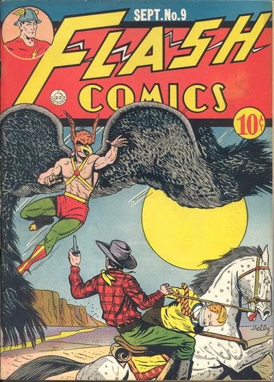 Flash Comics #9 (Unknown Binding)