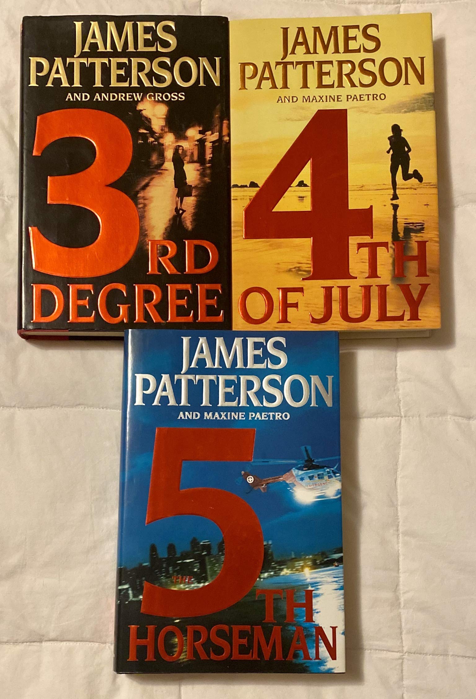 2 James Patterson Books! 1) Target Alex Cross 2) The People vs. Alex Cross (Hardcover)
