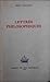 Lettres philosophiques adressées à une dame