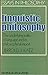 Linguistic philosophy by Jerrold J. Katz