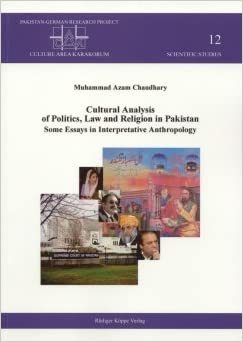 Cultural Analysis of Politics, Law and Religion in Pakistan: Some Essays in Interpretative Anthropology