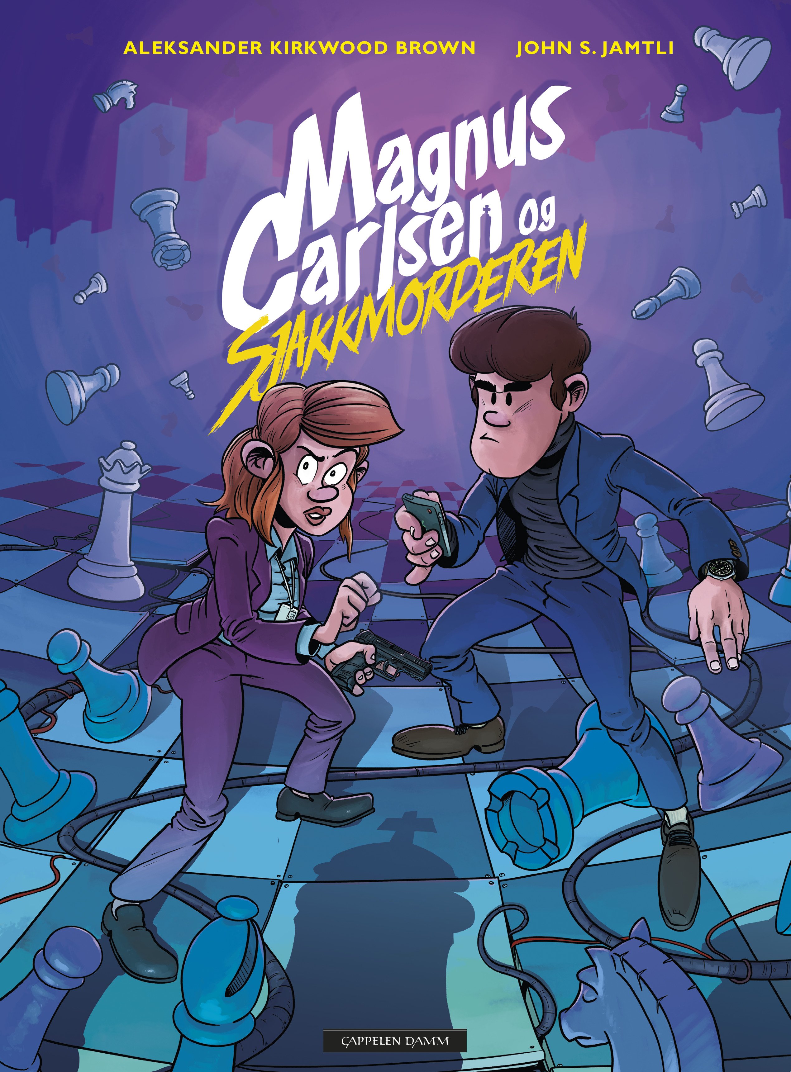 Magnus Carlsen og sjakkmorderen (Hardcover)