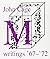 M: Writings '67-'72