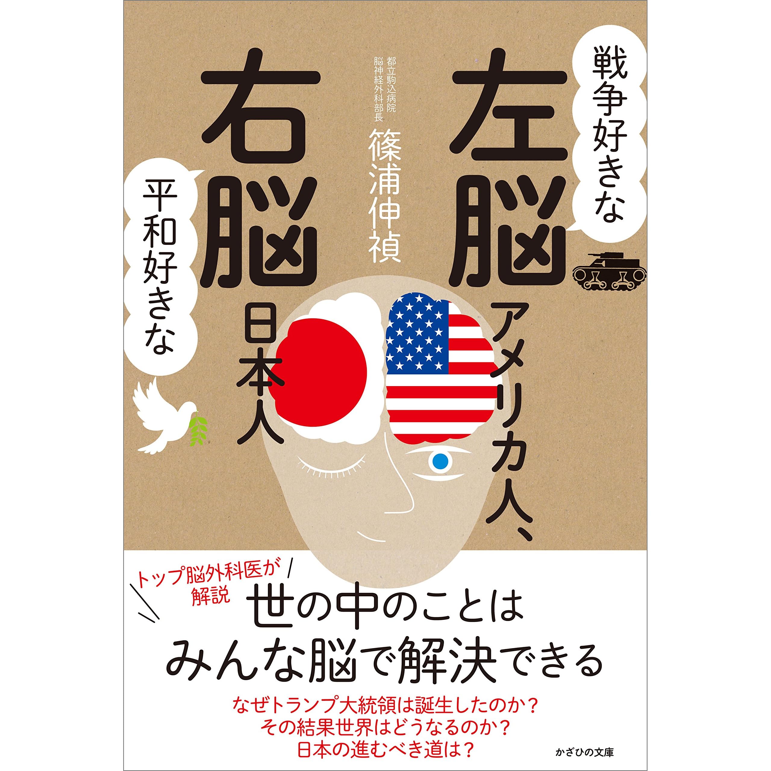 戦争好きな左脳アメリカ人 平和好きな右脳日本人 By 篠浦 伸禎