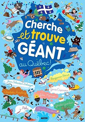 CHERCHE ET TROUVE GÉANT DU QUÉBEC (paperback)