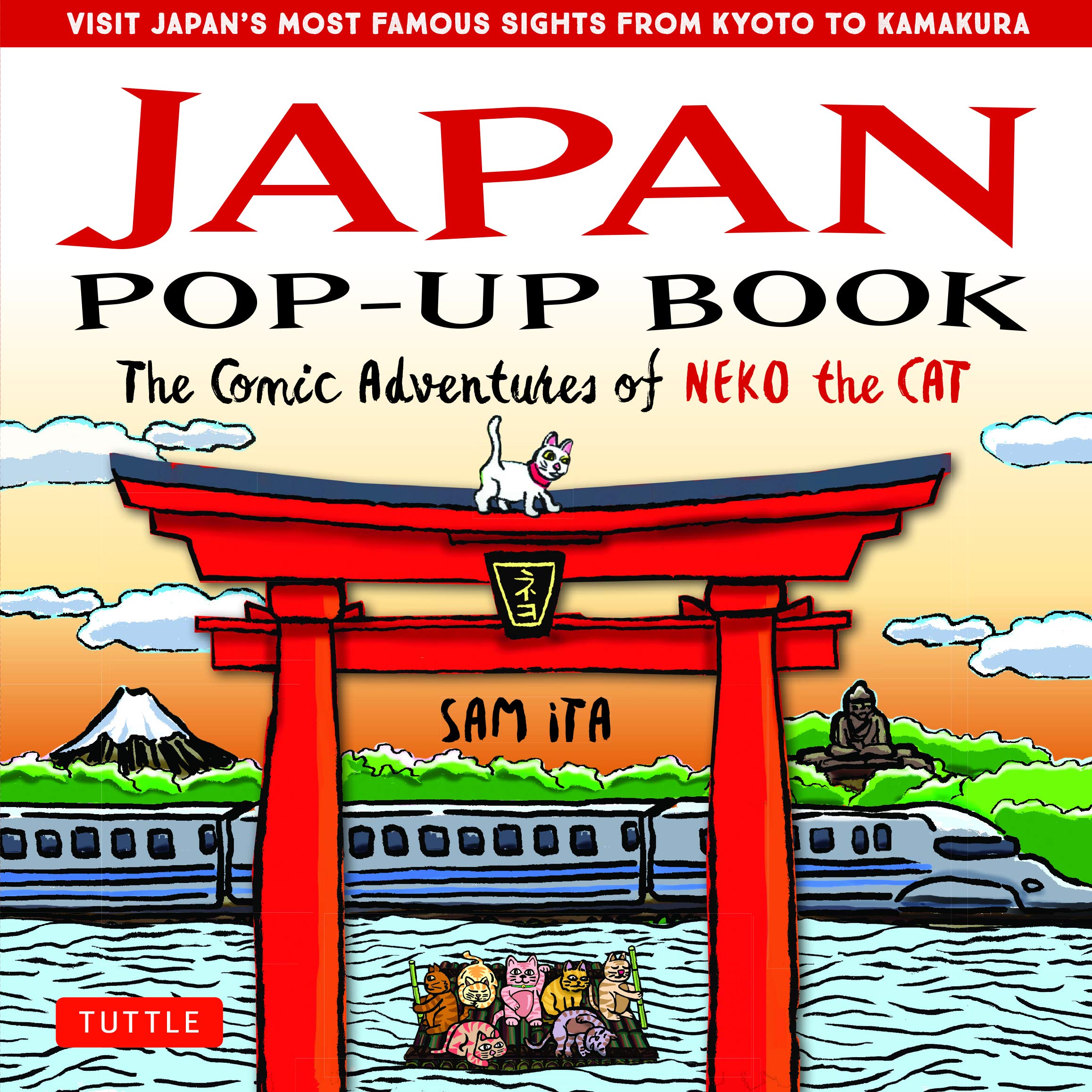Japan Pop-Up Book: The Comic Adventures of Neko the Cat (Hardcover)