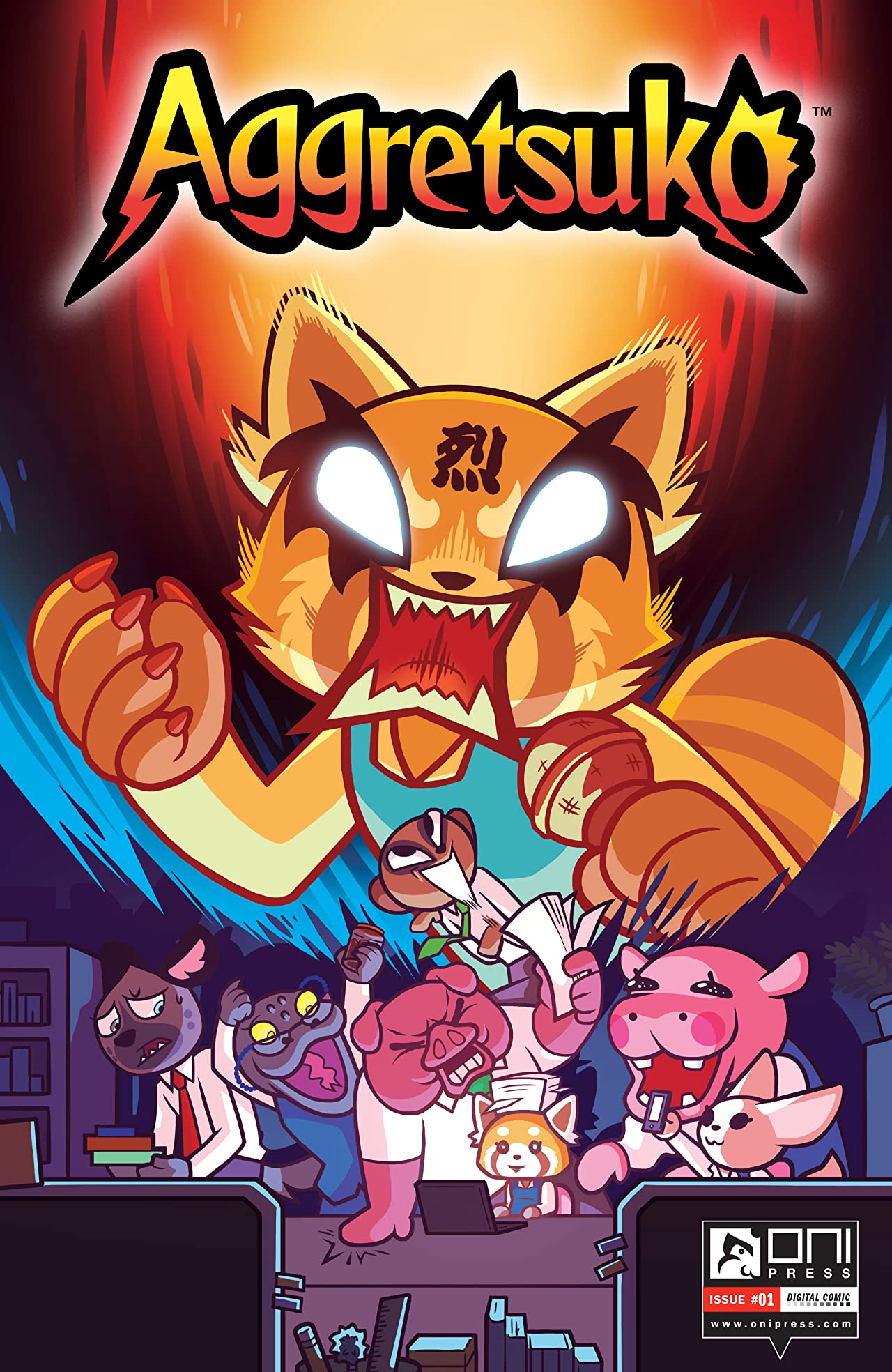 Aggretsuko #1 DOWN WITH THE SICKNESS