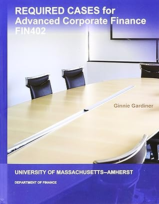 Advanced Corporate Finance