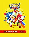 Sonic mania: Coloring book for girls and boys 4-8 years