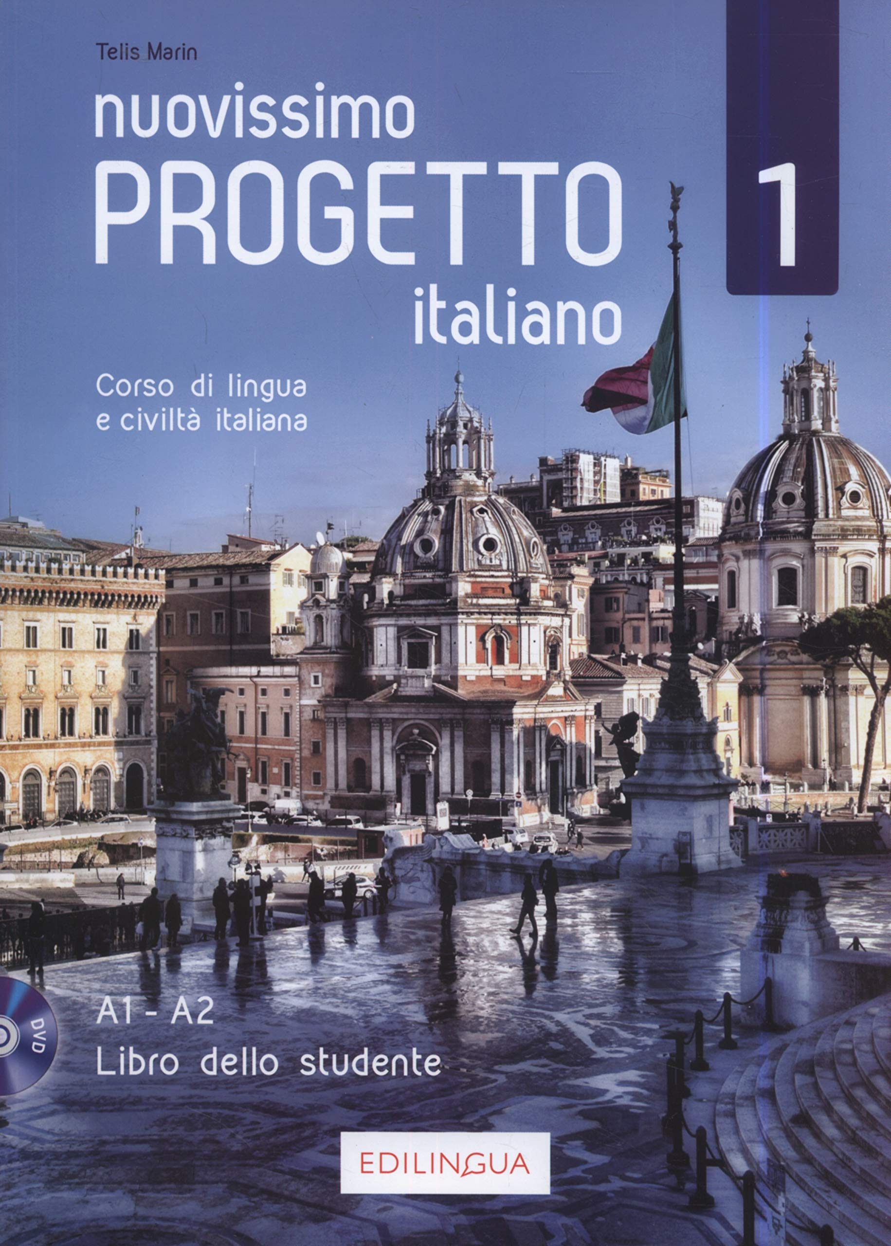 Nuovissimo progetto italiano 1 (a1/a2) - libro dello studente + dvd (Italian Edition)
