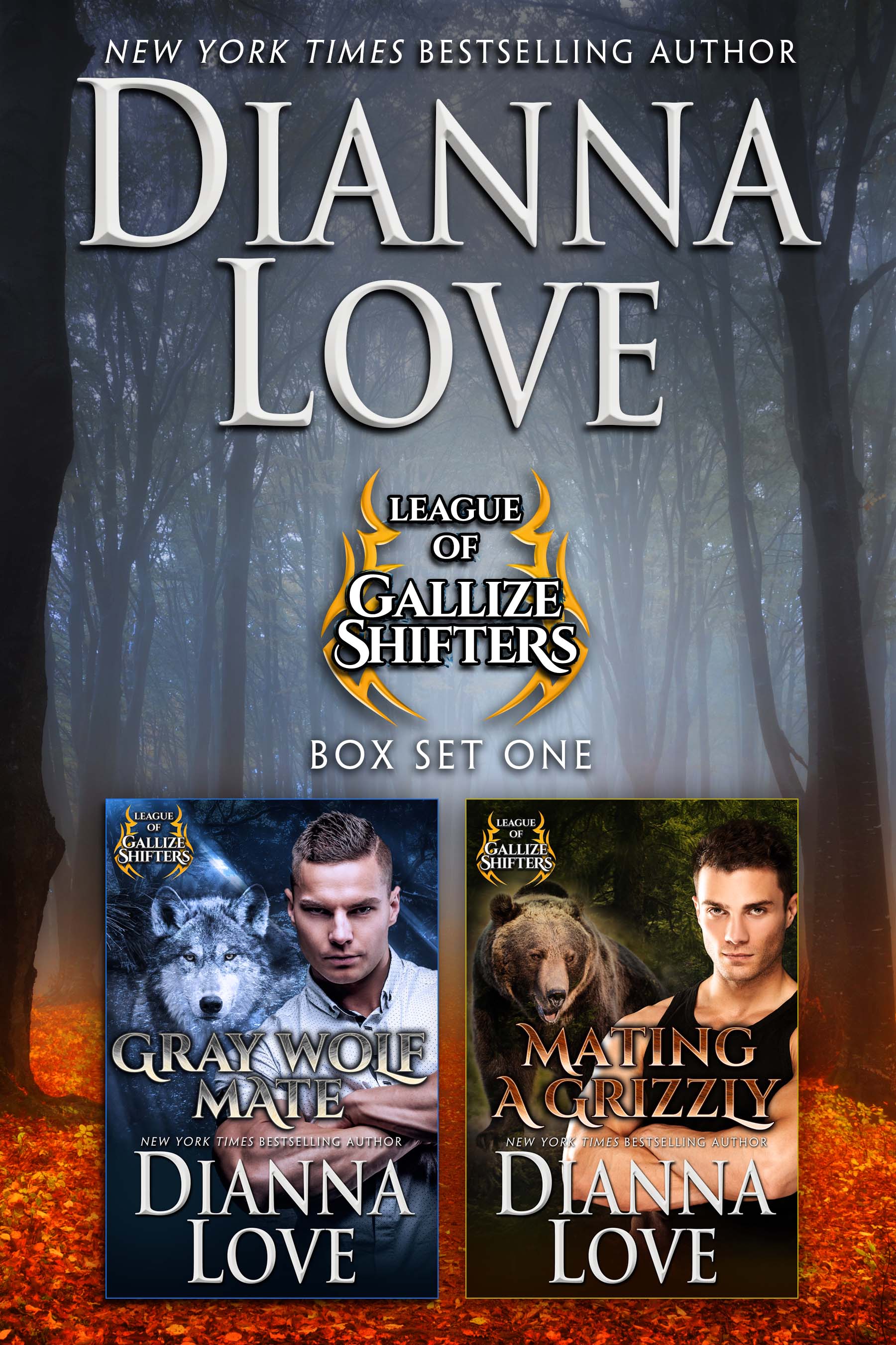 League of Gallize Shifters: Box Set One (League of Gallize Shifters, #1-2)