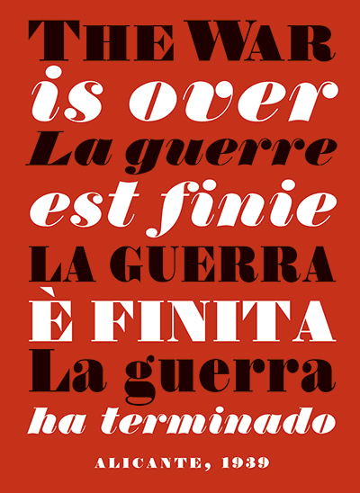 La guerra ha terminado: Alicante, 1939